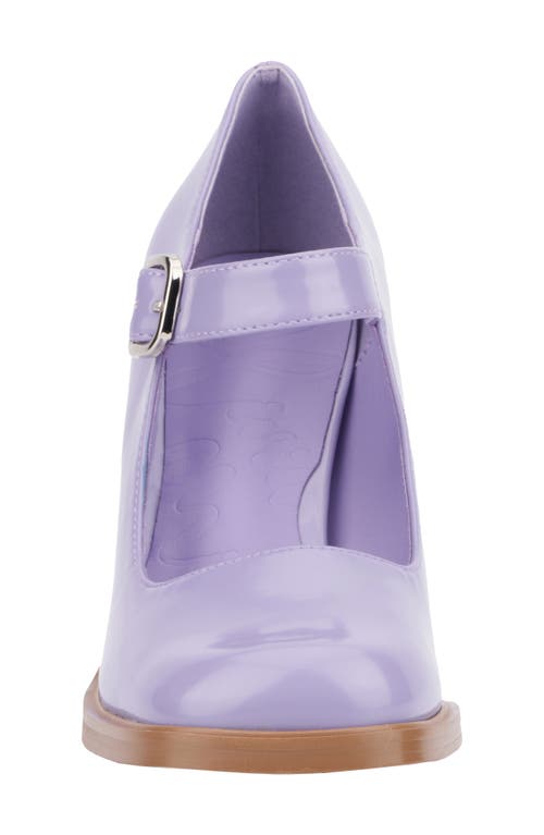 Olivia Miller Mercury Mary Jane Pump In Purple