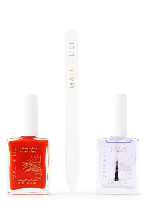 Mali + Lili Nail Polish Set in Lorange