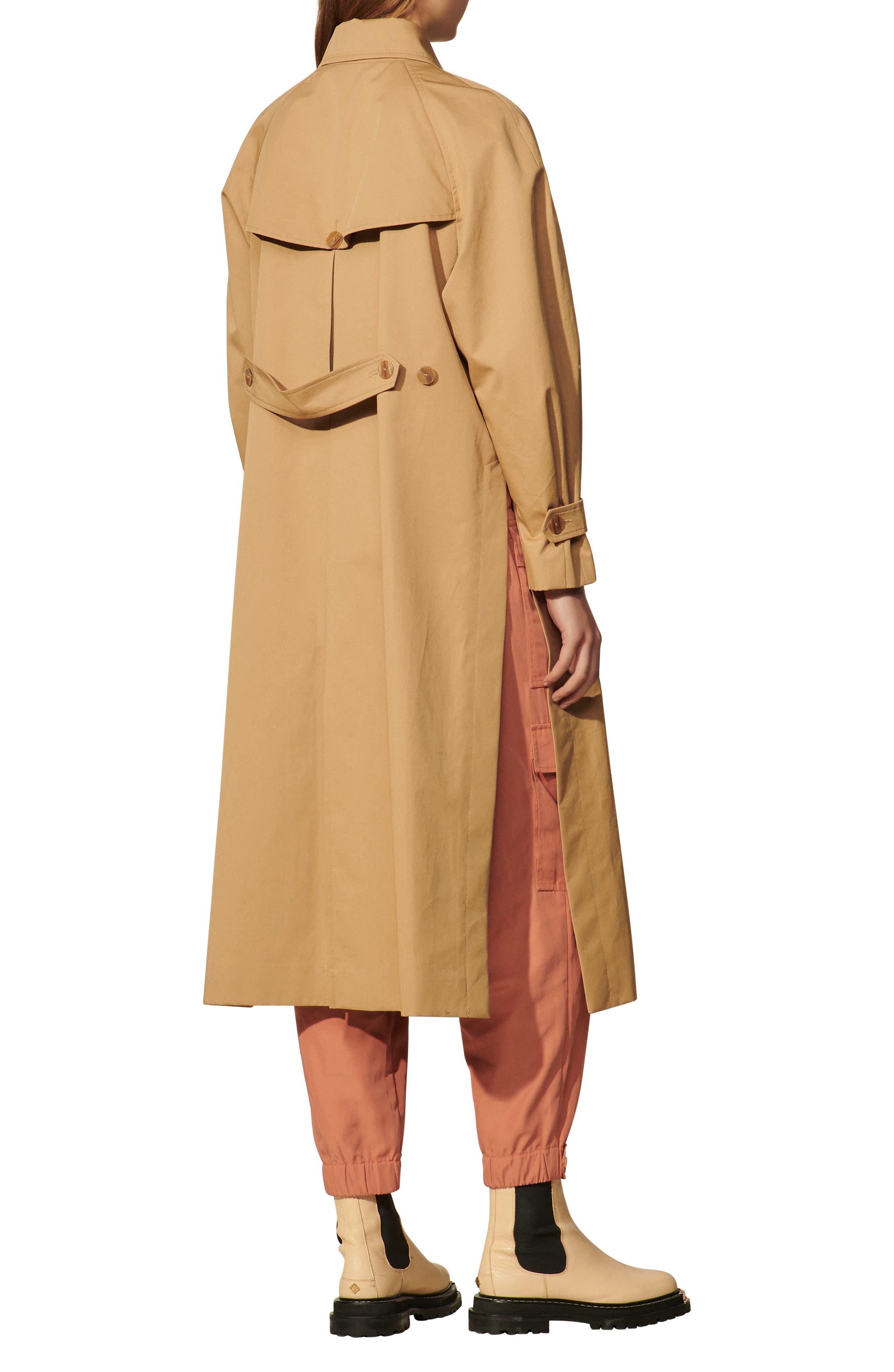 sandro trench coat