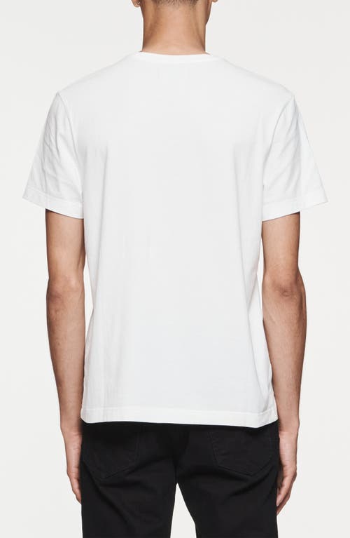 Shop Purple Brand Clean Jersey Pocket T-shirt In White