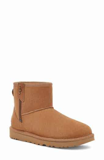 UGG LV LEATHER BACK DUPE BOOTIES