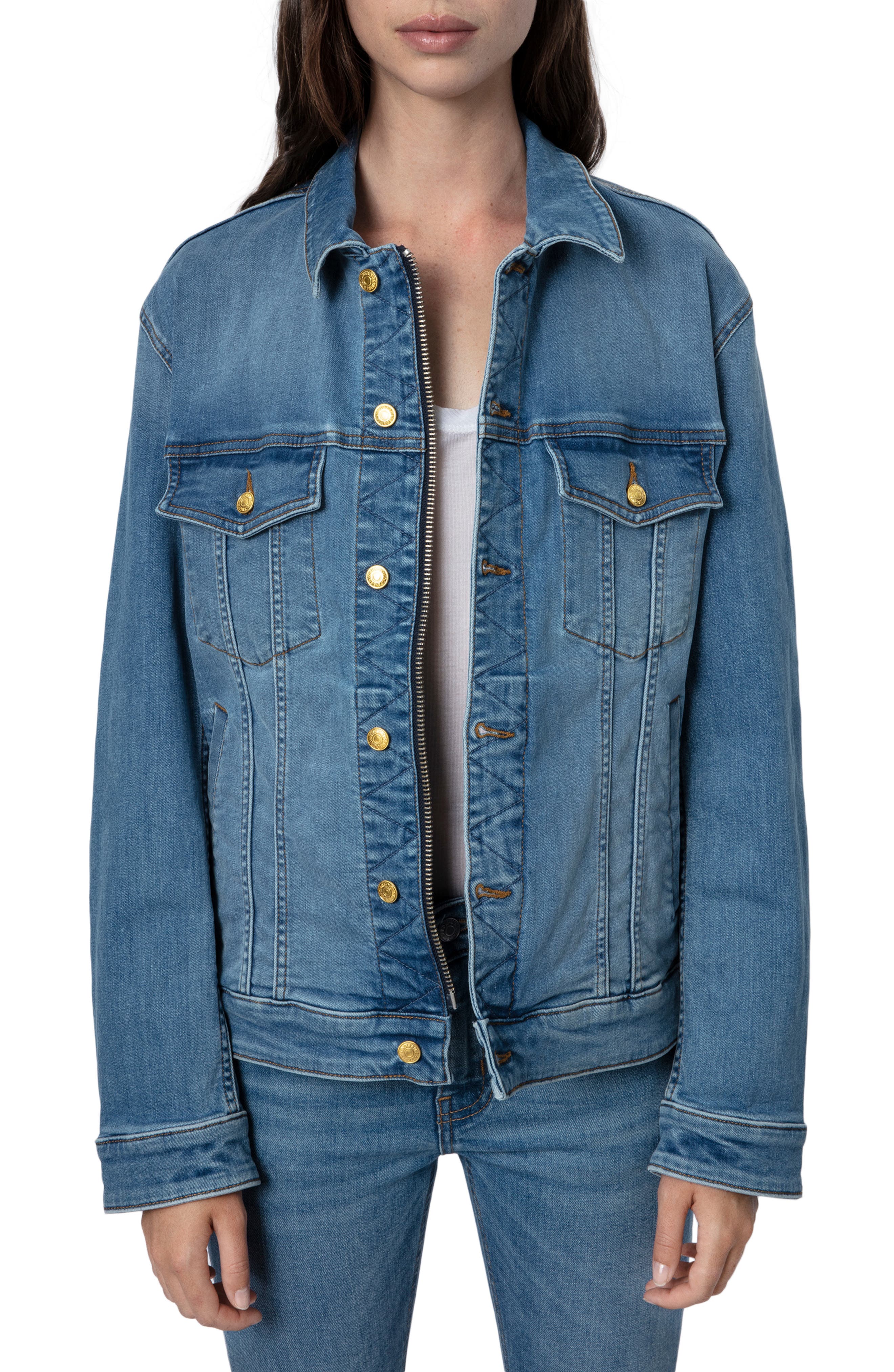 denim jackets women | Nordstrom