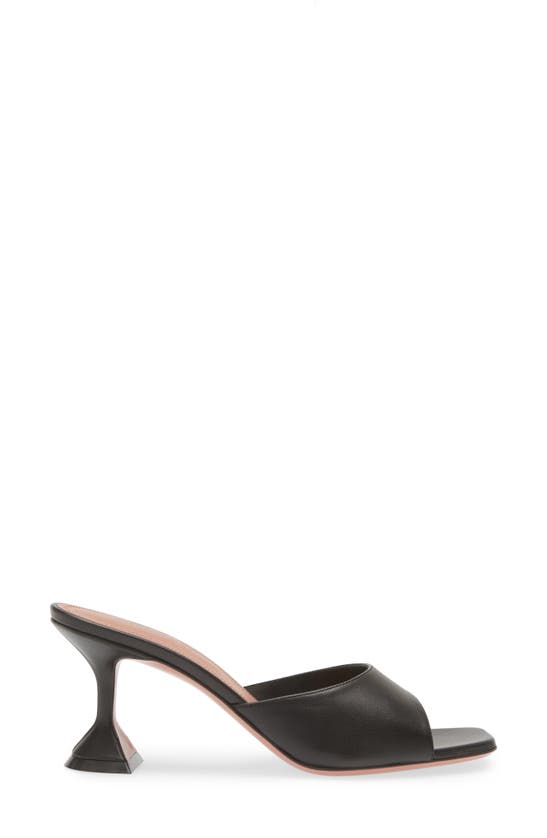 Shop Amina Muaddi Lupita Slide Sandal In Black