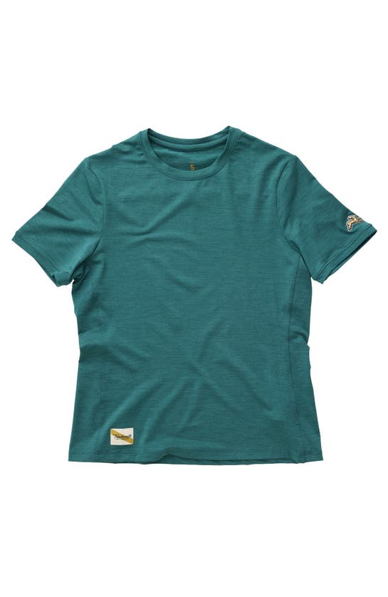 Shop Tracksmith Session Tee In Dark Spruce