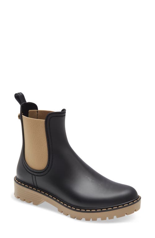 Shop Toni Pons Cavour Chelsea Boot In Black/beige Rubber