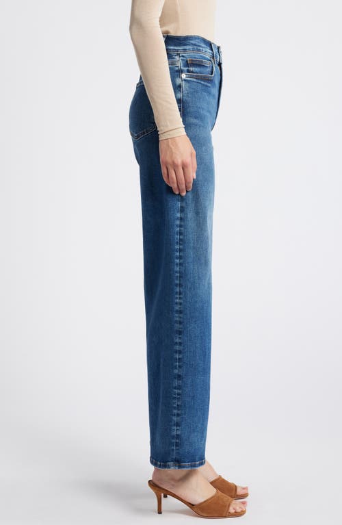 Shop Frame Le Slim Palazzo High Waist Wide Leg Jeans In Skywalk