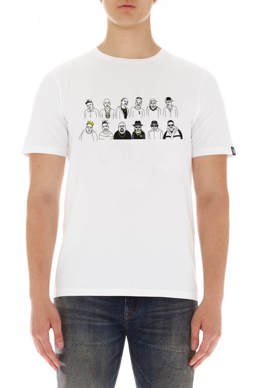 Cult of Individuality Hip-Hop 50th Anniversary Cotton Graphic T-Shirt White at Nordstrom,