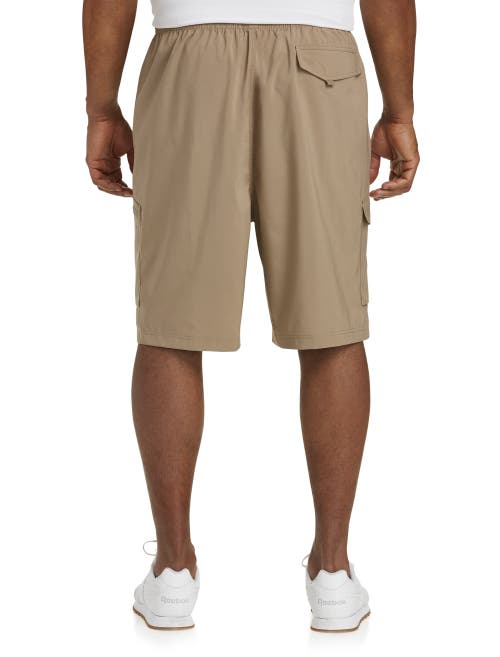 Reebok Performance Ripstop Cargo Shorts In Khaki