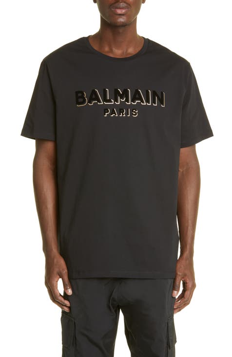 Balmain Monogram Polo Shirt size XXL