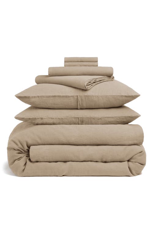 Parachute Linen Sheet Set In Toast