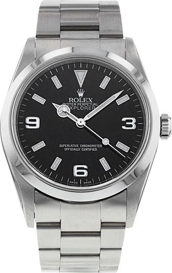 Watchfinder Co. Rolex Preowned Explorer Bracelet Watch 36mm