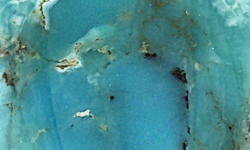 Fzn Sterling Silver Turquoise Ring In White