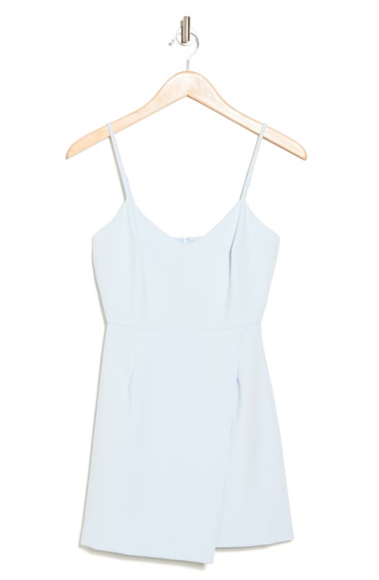 Shop French Connection Whisper Minidress In Light Dream Blue