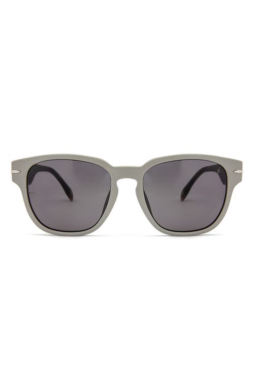 Key West 55mm Square Sunglasses in Matte Cool Grey/Smoke