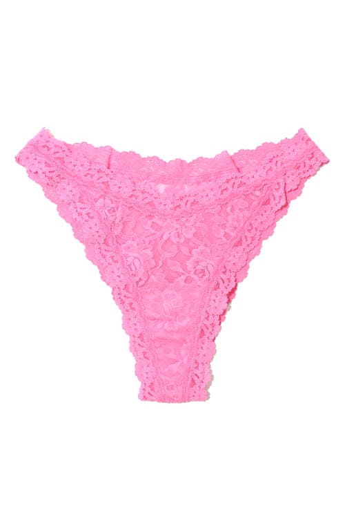 Shop Hanky Panky Signature Lace Tanga In Taffy