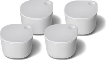 Dot 4-Pack Lidded Ramekins