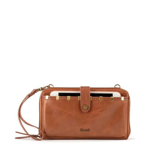 Shop The Sak Iris Smartphone Crossbody In Tobacco Staples