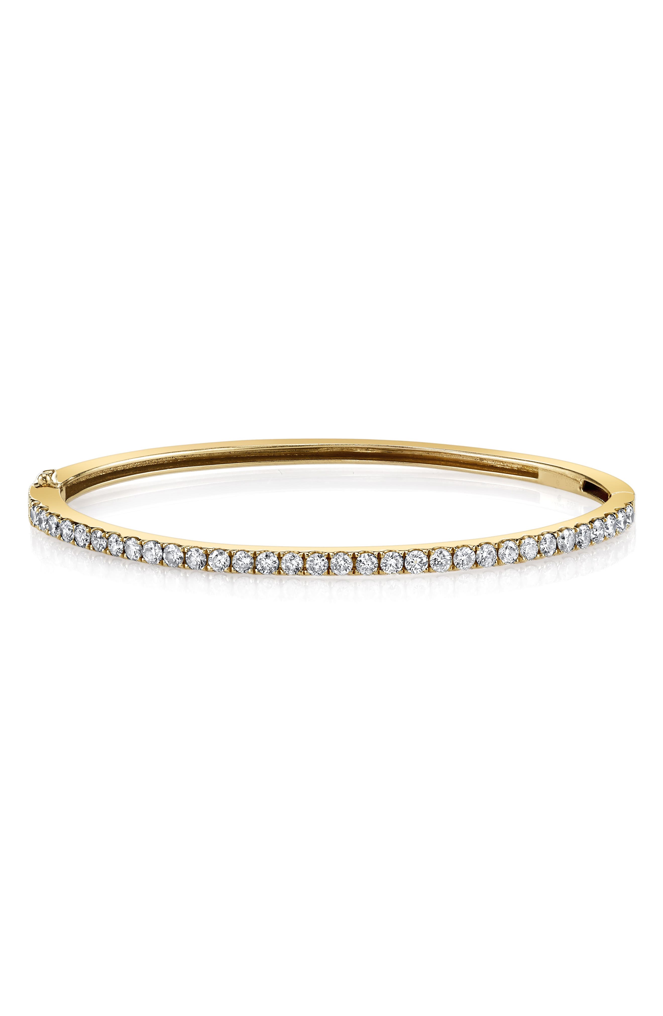 SHAY Diamond Bangle at Nordstrom, Size 17 In Us