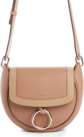 Polo Ralph Lauren - leather saddle crossbody bag - women - Leather - One Size - Neutrals