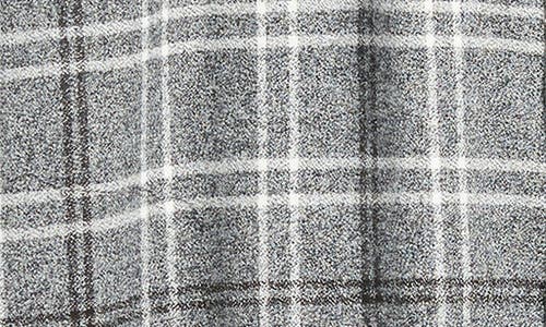 Ag Aiden Long Sleeve Button Front Shirt In Tartan Plaid Grey Multi
