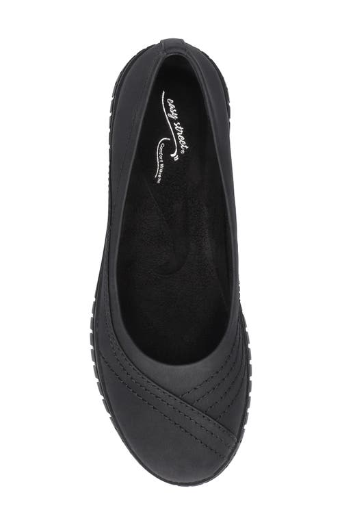 Shop Easy Street Cosma Flat In Black
