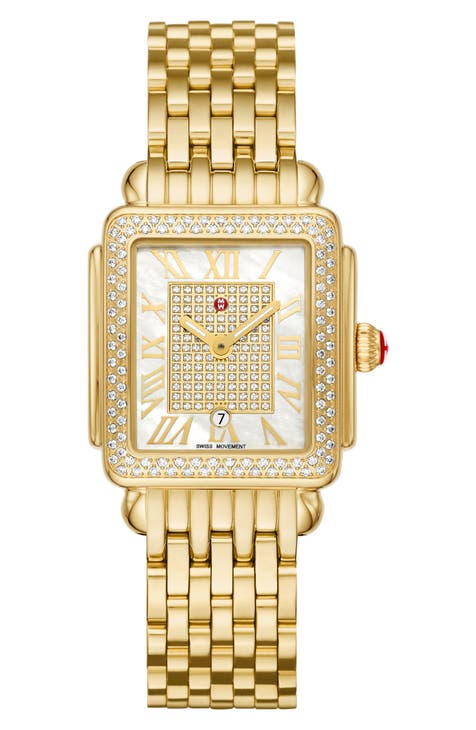 Michele deco hot sale watch nordstrom