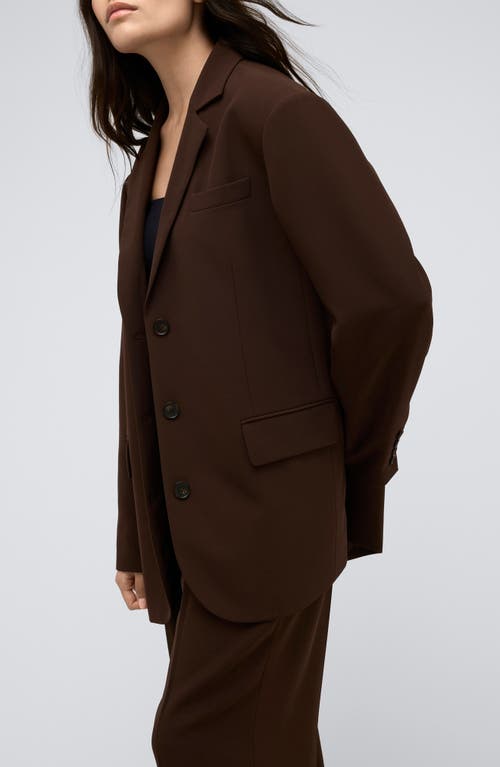 Kenneth Cole Vision Stretch Twill Jacket In Medium Bark