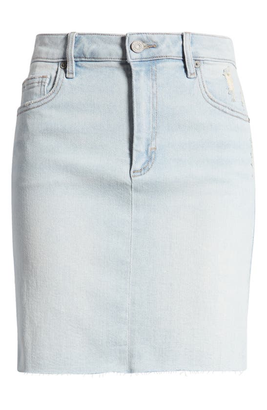 Shop Hidden Jeans Denim Skirt In Light Wash