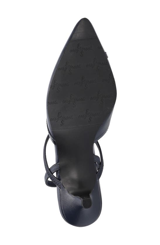Shop Easy Street Uunna Slingback Pump In Navy