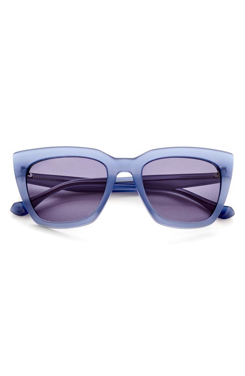 Gemma Styles Dream On 52mm Rectangle Sunglasses in Denim