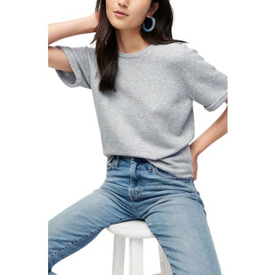 J.crew Short Sleeve Supersoft Sweater, Blue