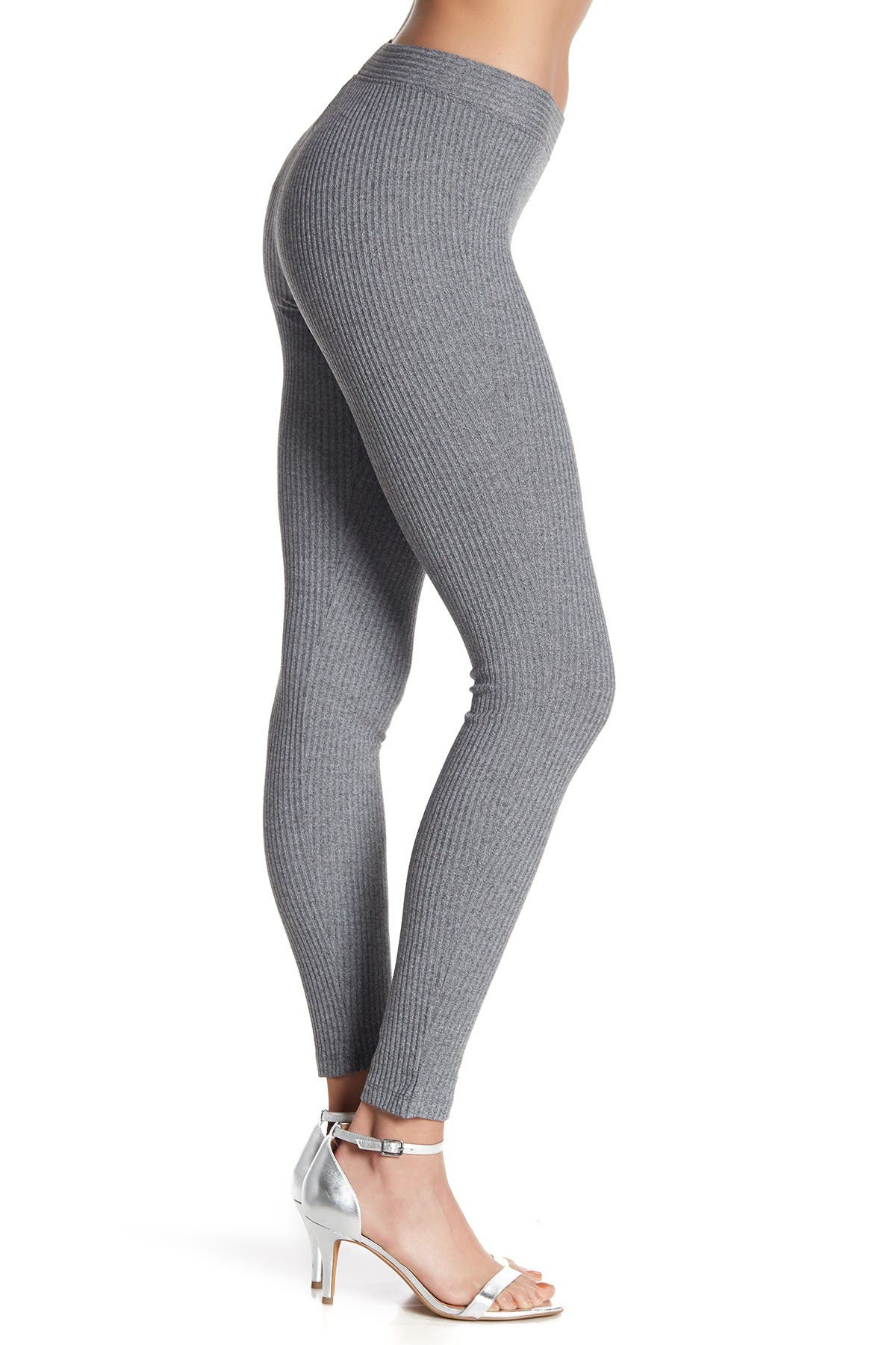 hue ribbed leggings