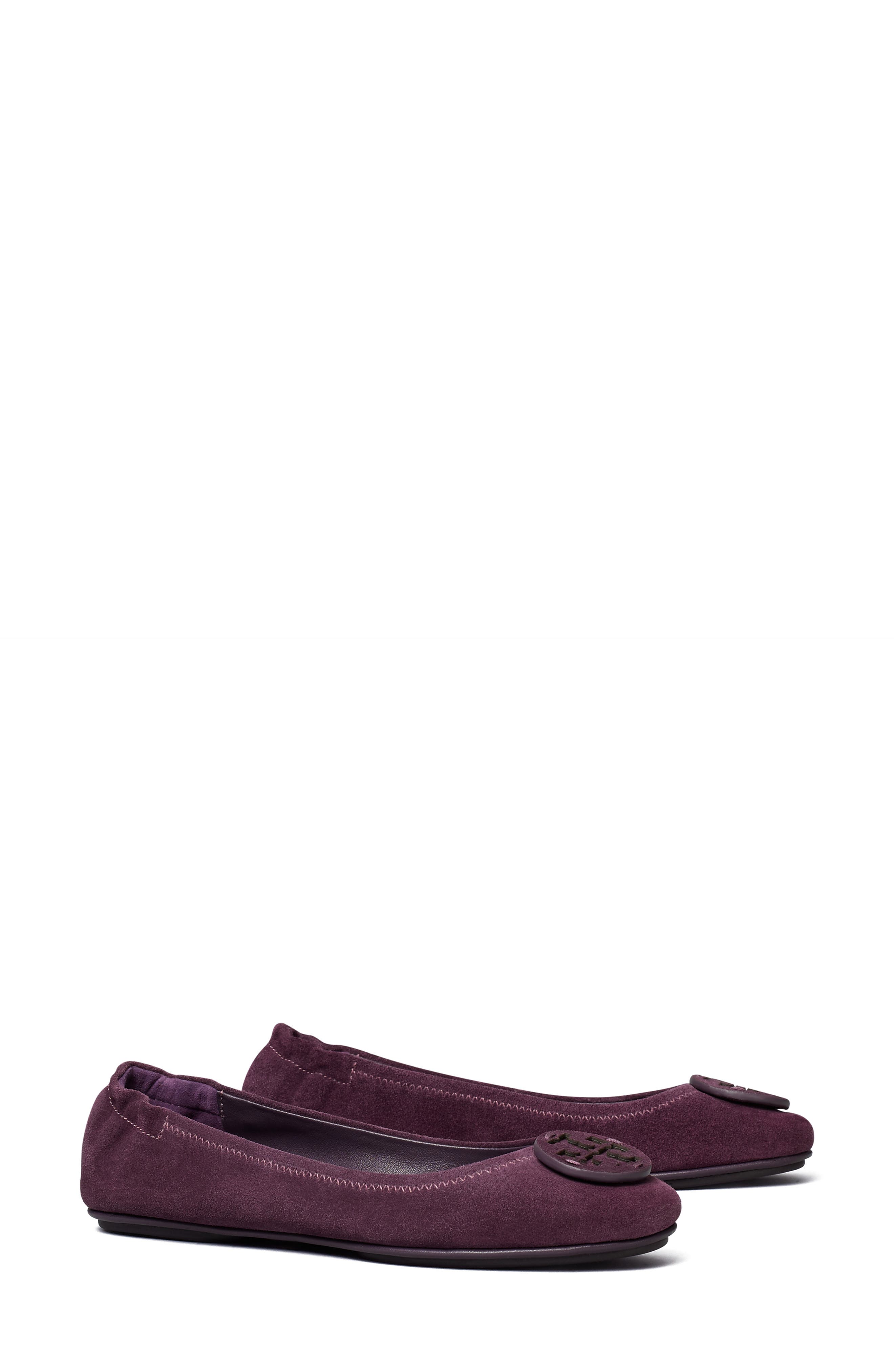 purple flat shoes for ladies