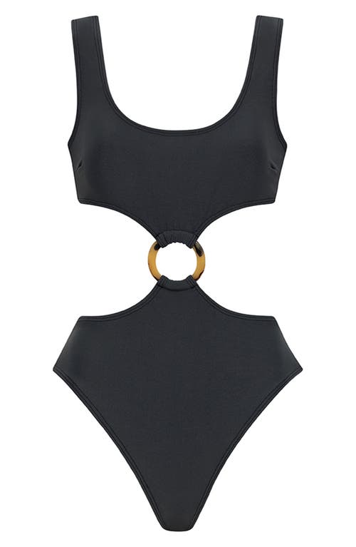 MONTCE MONTCE KY CUTOUT ONE-PIECE SWIMSUIT