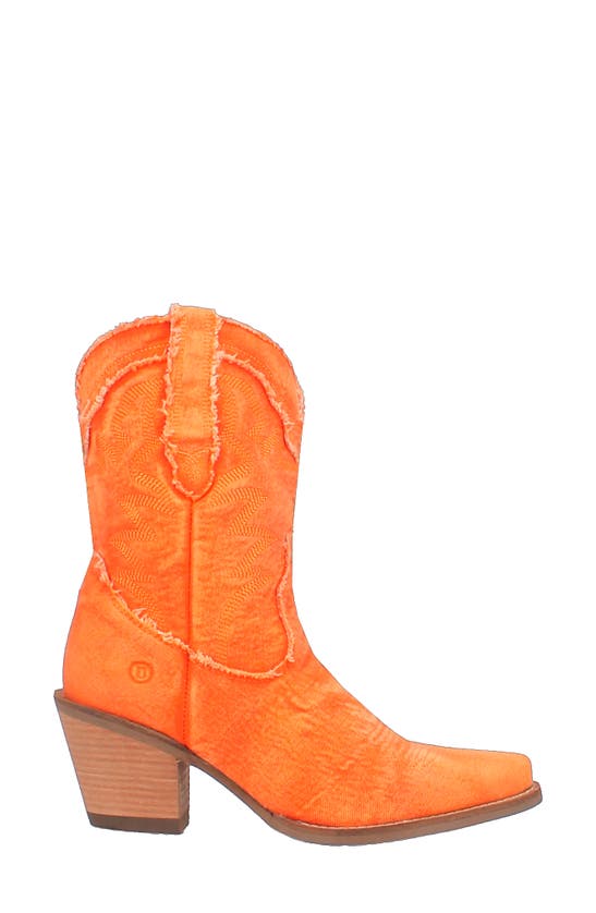 Shop Dingo Y'all Need Dolly Western Boot In Orange