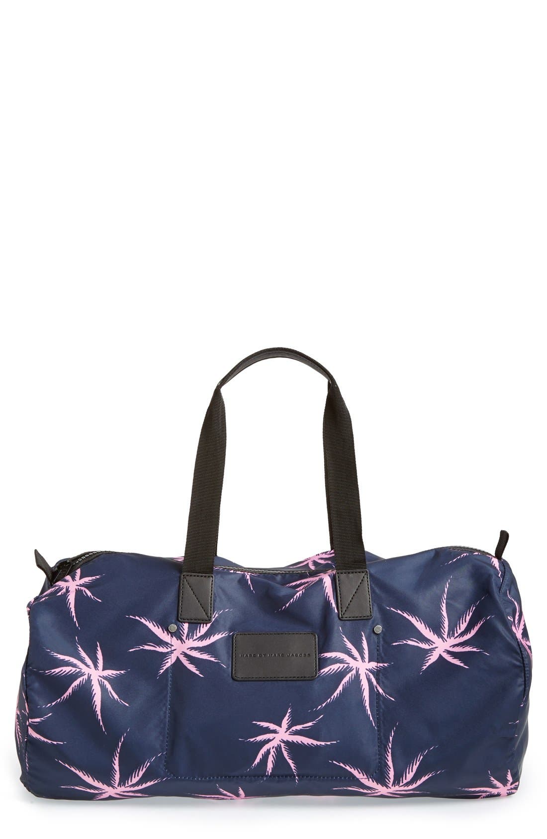 MARC BY MARC JACOBS Palm Print Packable Duffel Bag Nordstrom
