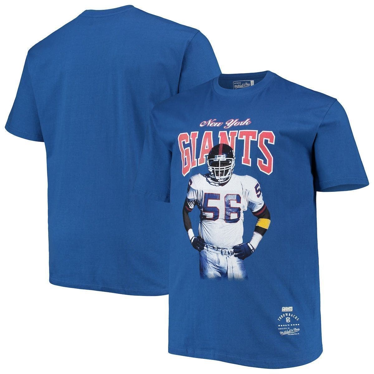 Mitchell & Ness Men's New York Giants Lawrence Taylor #56 1986 Throwback  Jersey