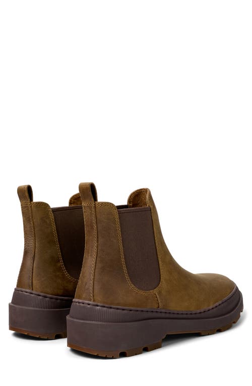 Shop Camper Brutus Trek Waterproof Chelsea Boot In Medium Brown