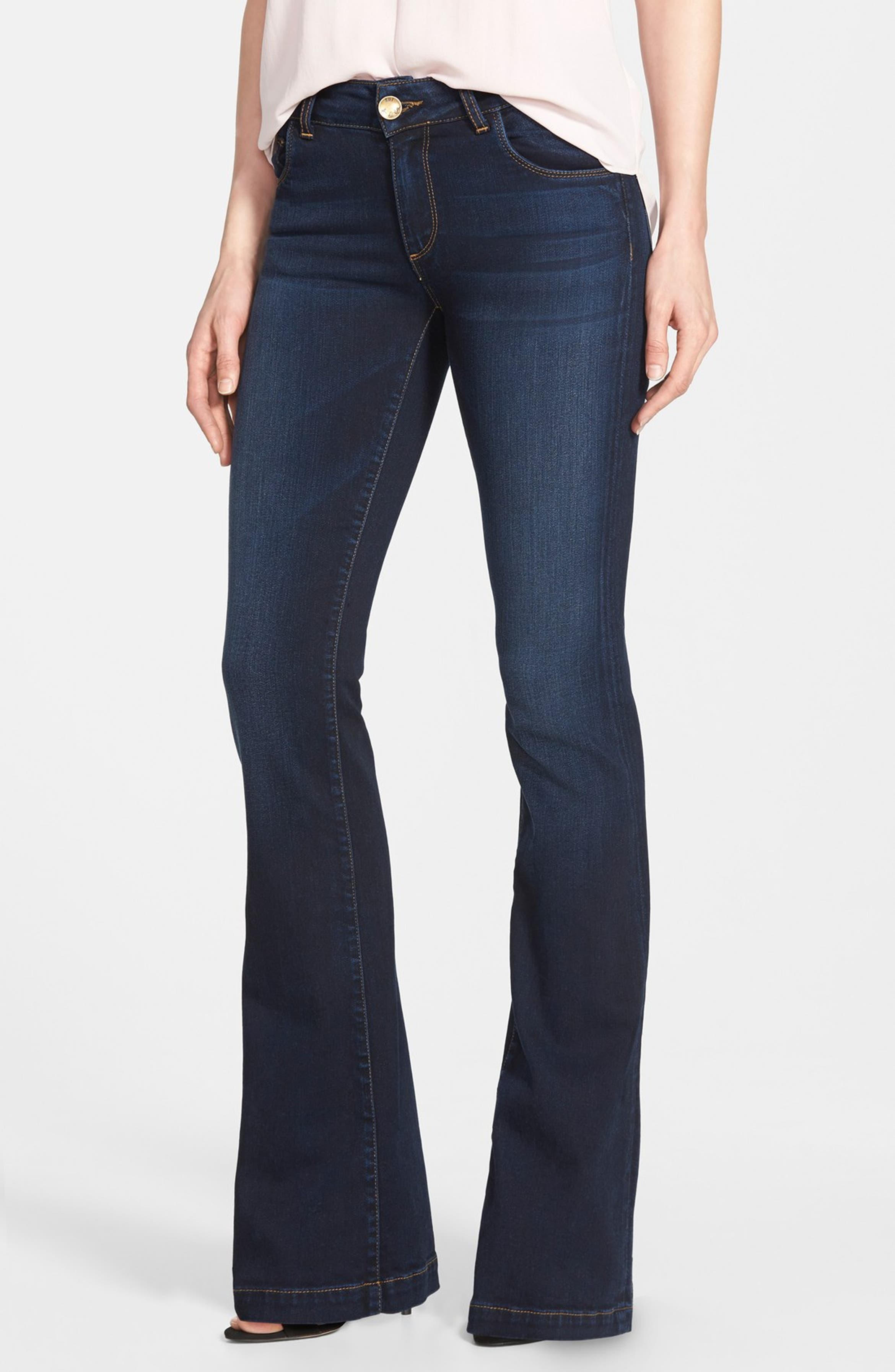 KUT from the Kloth 'Chrissy' Stretch Flare Leg Jeans (Breezy) (Long ...