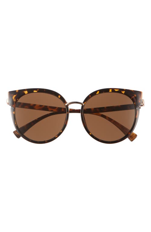 BP. 55mm Cat Eye Sunglasses in Tort- Gold at Nordstrom