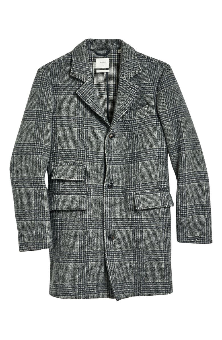 Billy Reid Astor Plaid Wool Blend Coat | Nordstrom