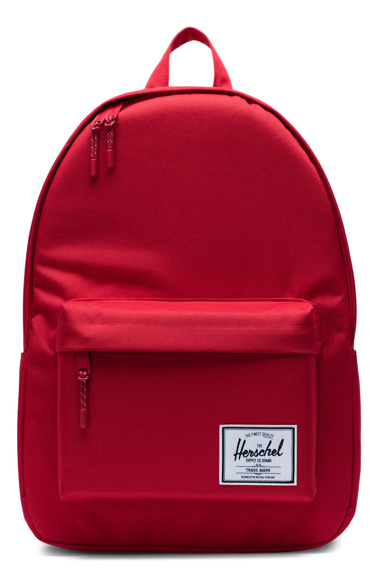 mens red backpack