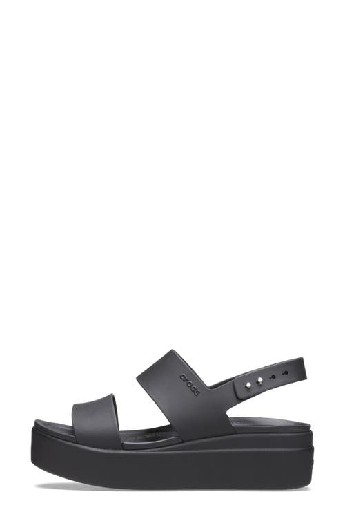 Crocs Brooklyn 4u Sandales Femmes Black 39 In Black/black