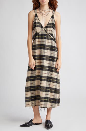 Flannel 2024 slip dress