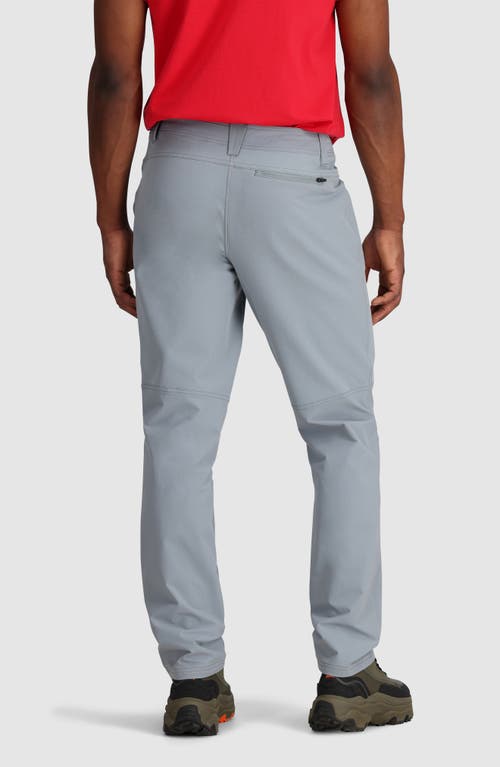 Shop Outdoor Research Fleece Lined Pants In Slate