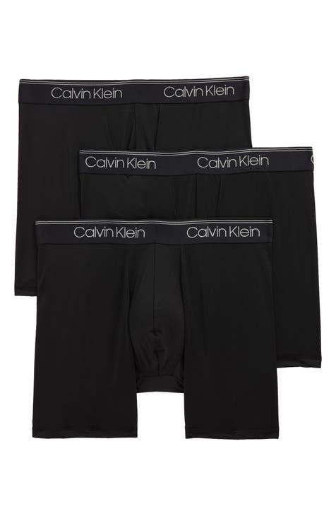 Calvin Klein NEW White Mens Size Small S Low Rise Boxer Brief Underwear 