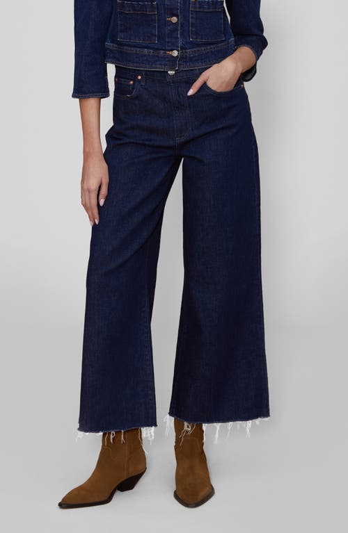 Shop Le Jean Juliette High Waist Ankle Wide Leg Jeans In Canyon