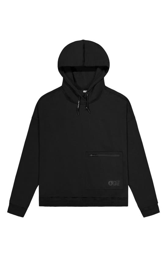 Shop Picture Organic Clothing Backwash Tech Hoodie In Black