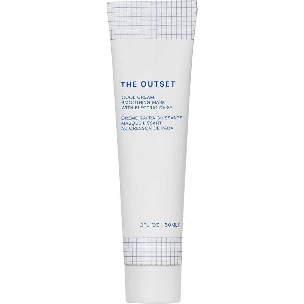 The Outset Cool Cream Smoothing Mask With Electric Daisy In White