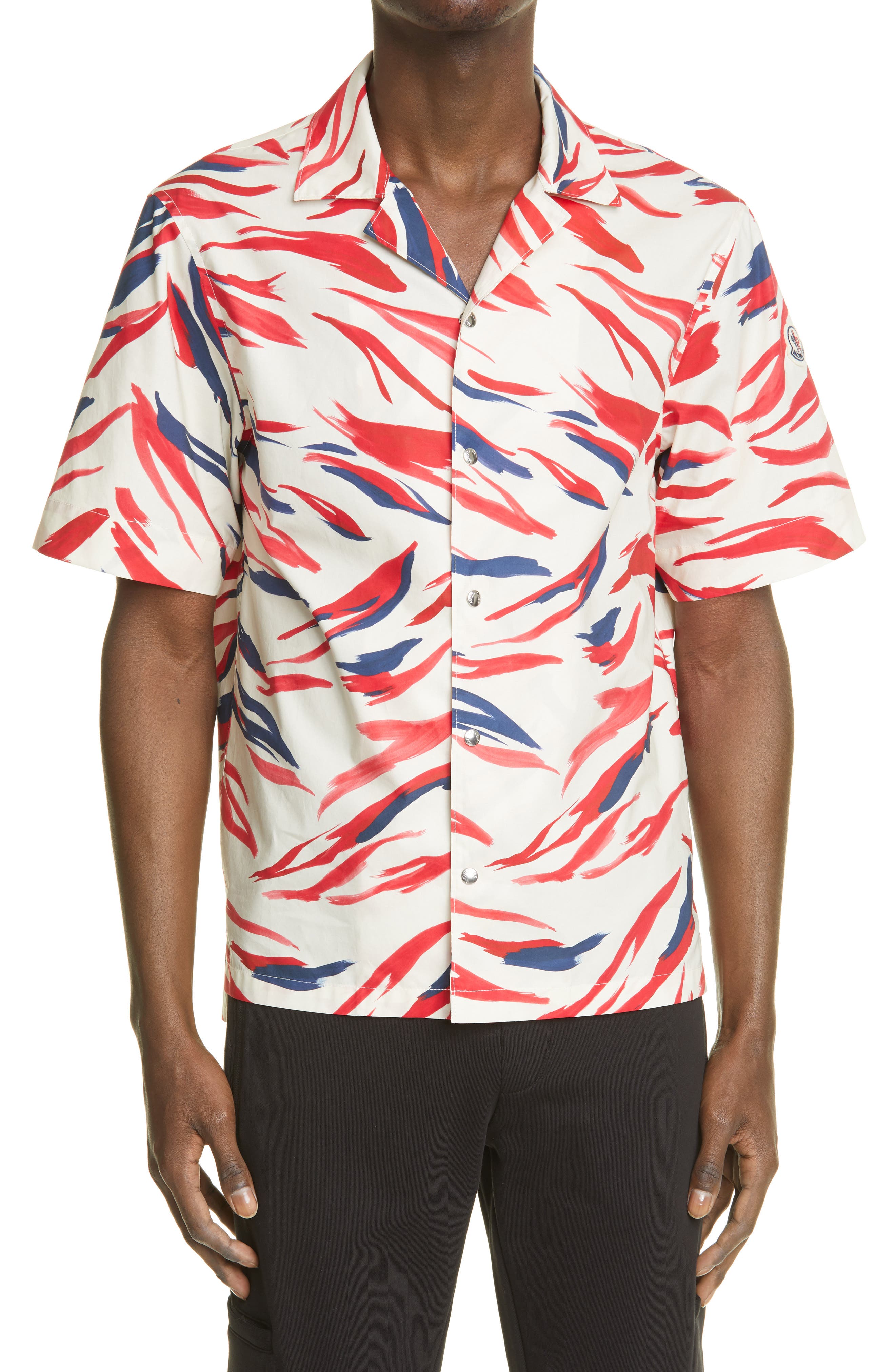 moncler button down shirt